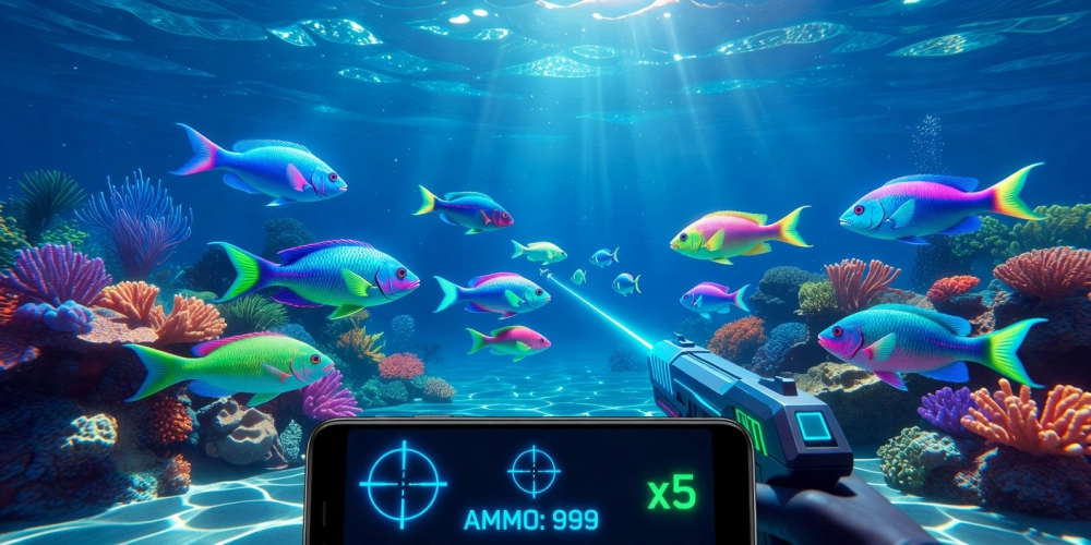 Khái niệm bắn cá online nh88 được minh họa qua giao diện game hấp dẫn và người chơi đang tham gia