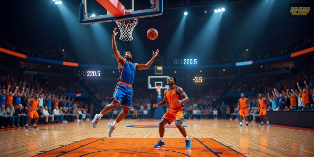 Hình ảnh kèo cược bóng rổ NBA hấp dẫn trên nền tảng nh88